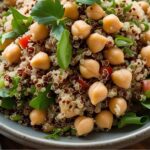Quick & Flavorful Quinoa Chickpea Salad